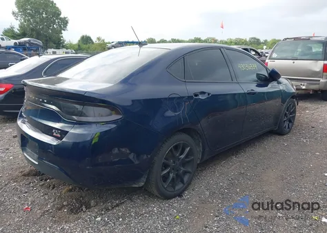 2014 Dodge Dart Sxt из США, поврежденный, VIN 1C3CDFBB6ED745391